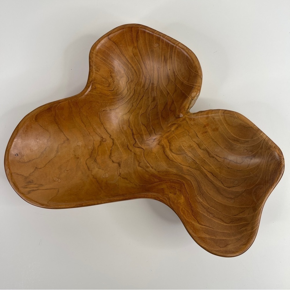 Wooden Art Bowl